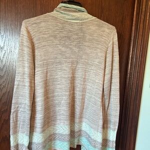 Maurice’s Large Sharkbite Hem Open Cardigan